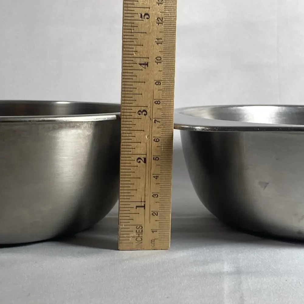 Revere Ware No Handle Pair Steamer and Double Boiler Inserts Set Fit 7” Saucepan